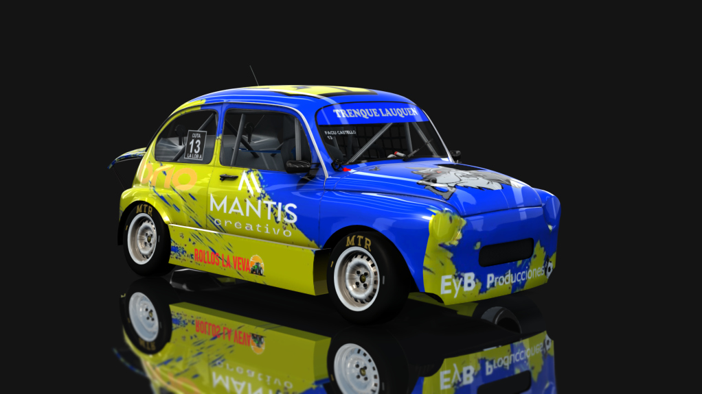 APPS - Fiat 600, skin Facu Castello v