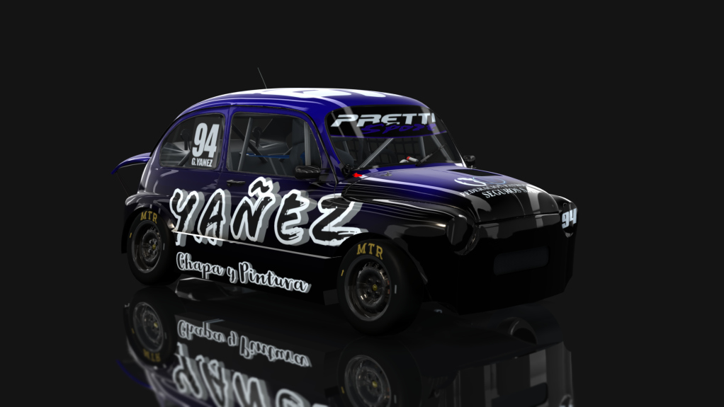 APPS - Fiat 600, skin Geremias Yanez v