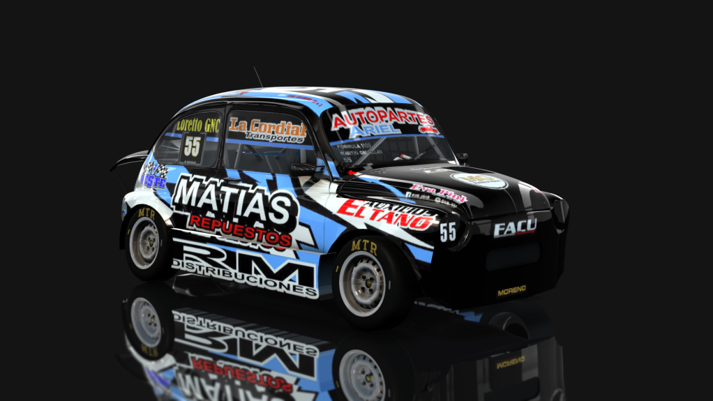 APPS - Fiat 600, skin Martin Castellan