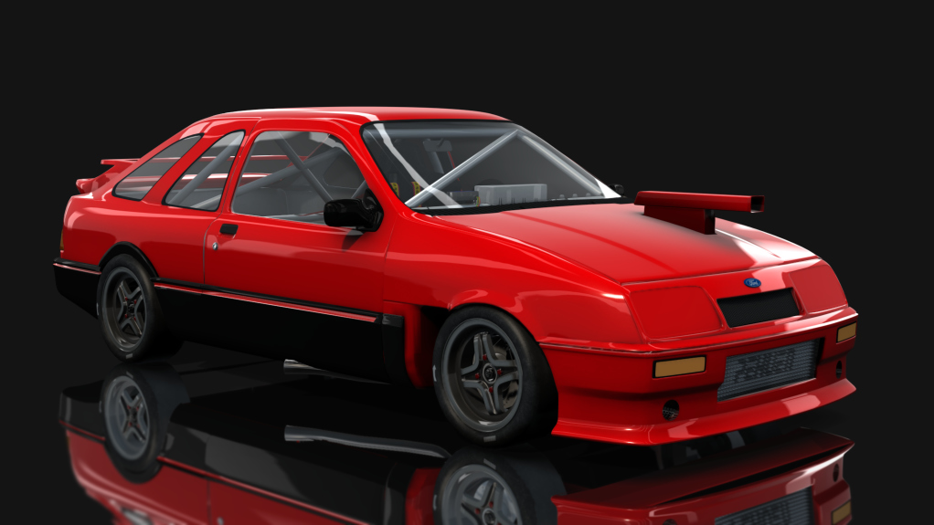 Ford Sierra - Turismo Retro, skin Azul