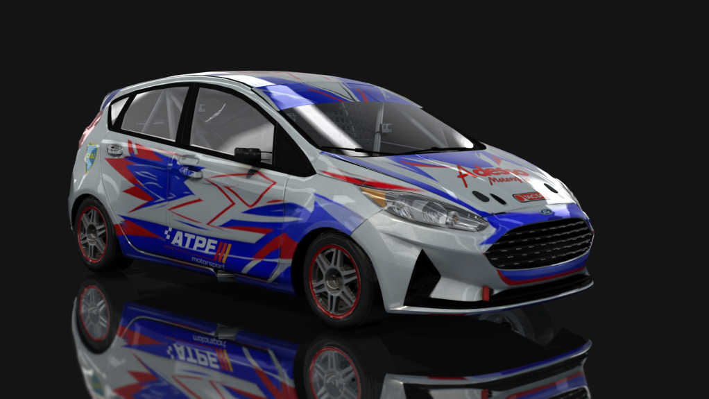 APTP - Turismo Pista Clase 3 - Ford Fiesta, skin Francisco Adesso