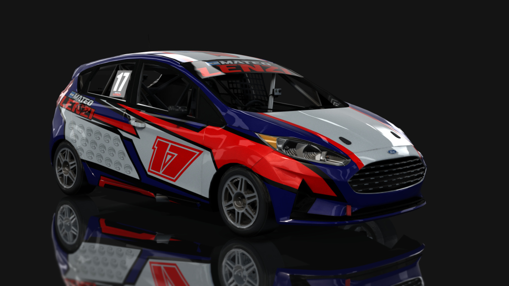 APTP - Turismo Pista Clase 3 - Ford Fiesta, skin Mateo Lenzi N17 - Ford Fiesta