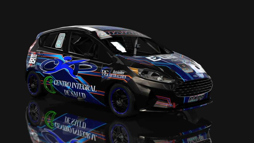 APTP - Turismo Pista Clase 3 - Ford Fiesta, skin christian pozzi