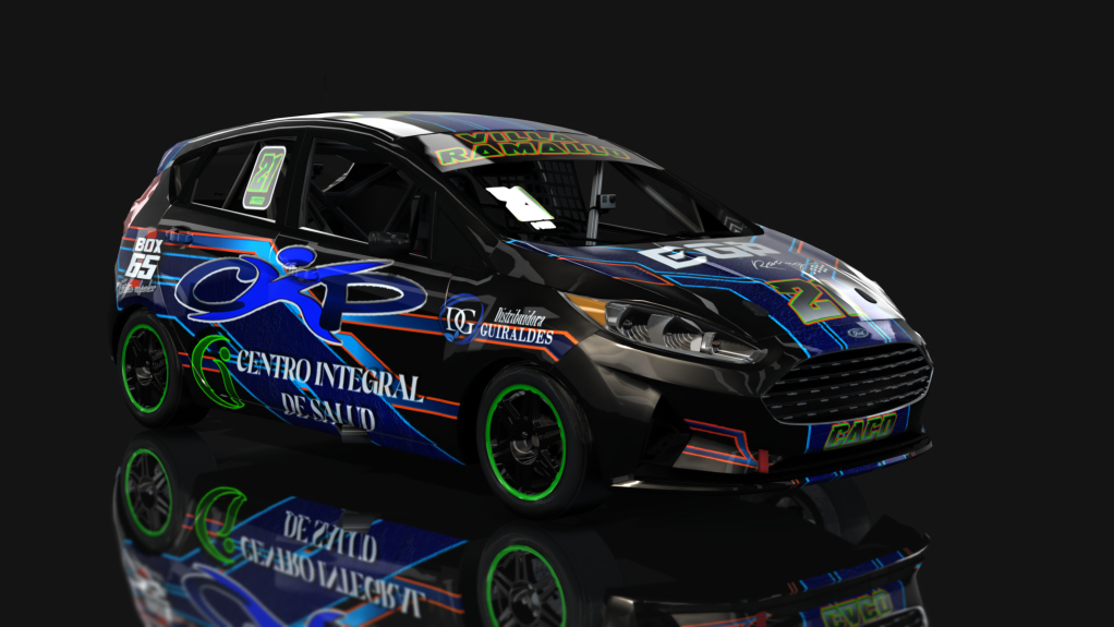 APTP - Turismo Pista Clase 3 - Ford Fiesta, skin franco pozzi