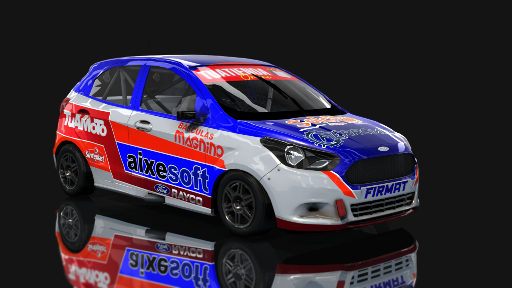 APTP - Turismo Pista Clase 2 - Ford Ka Kinetic, skin Fernando Pompa