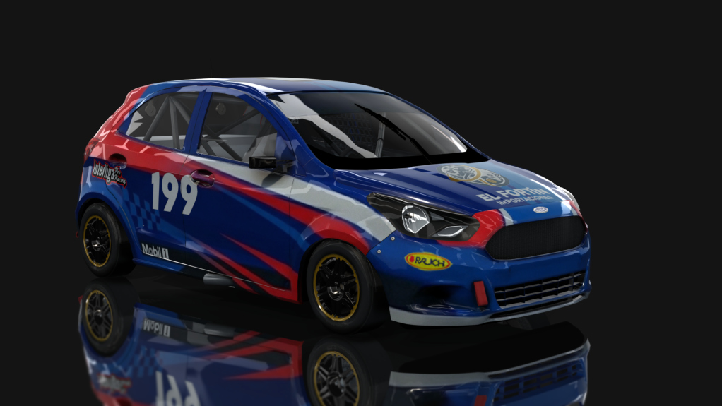 APTP - Turismo Pista Clase 2 - Ford Ka Kinetic, skin Julian Fuceneco