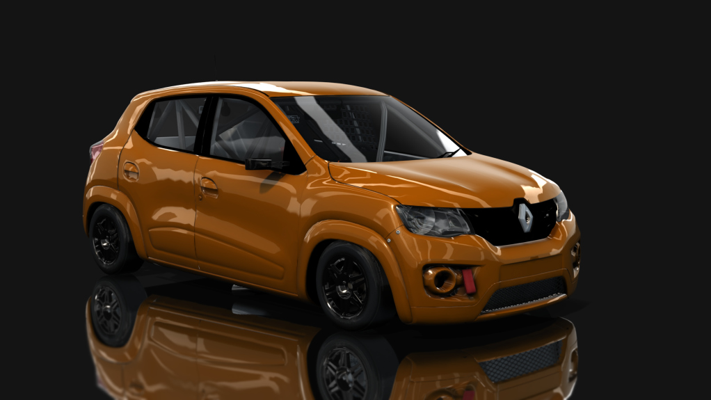 APTP - Turismo Pista Clase 2 - Renault Kwid, skin naranja