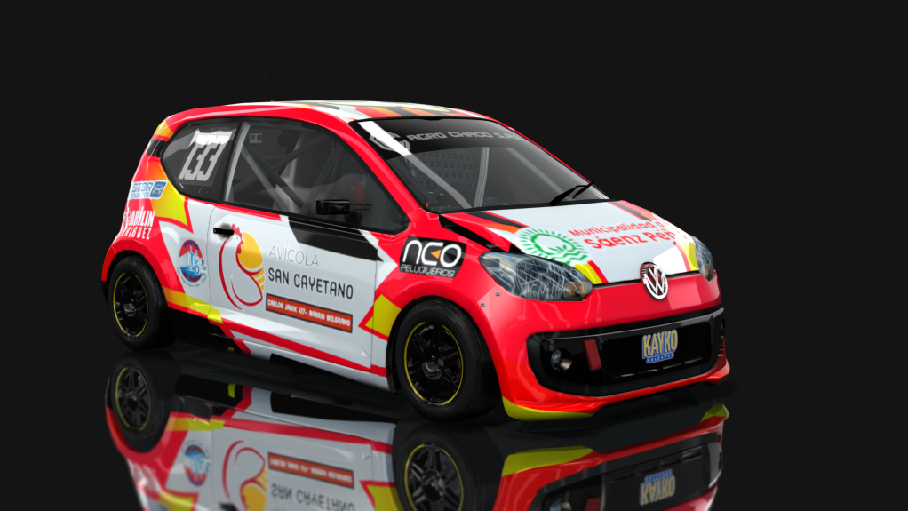 APTP - Turismo Pista Clase 2 - Volkswagen Up, skin aguado