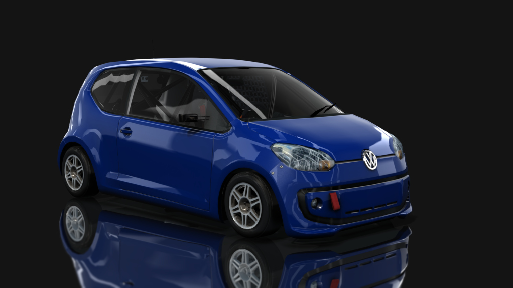 APTP - Turismo Pista Clase 2 - Volkswagen Up, skin azul