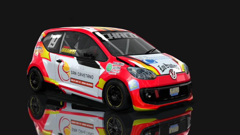 APTP - Turismo Pista Clase 2 - Volkswagen Up, skin barrios