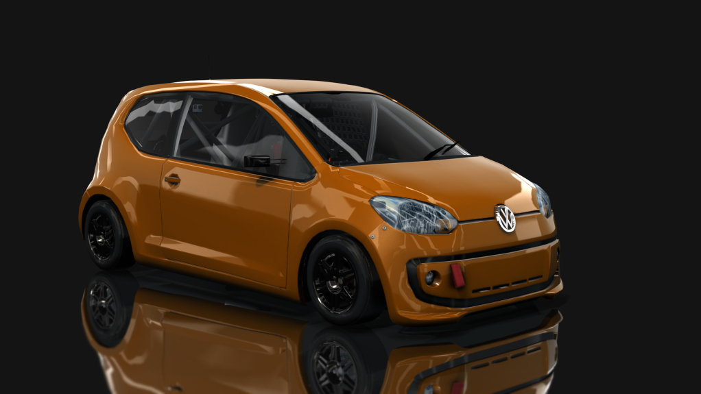APTP - Turismo Pista Clase 2 - Volkswagen Up, skin naranja