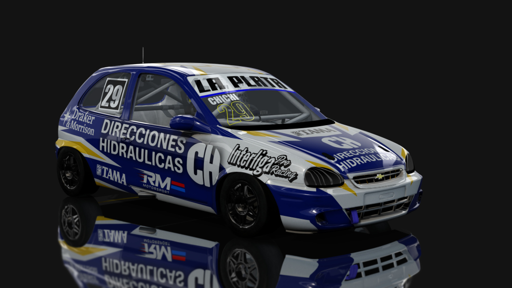 Chevrolet Corsa - Clase 2 - Zonal Cuyano, skin Martin Chichi