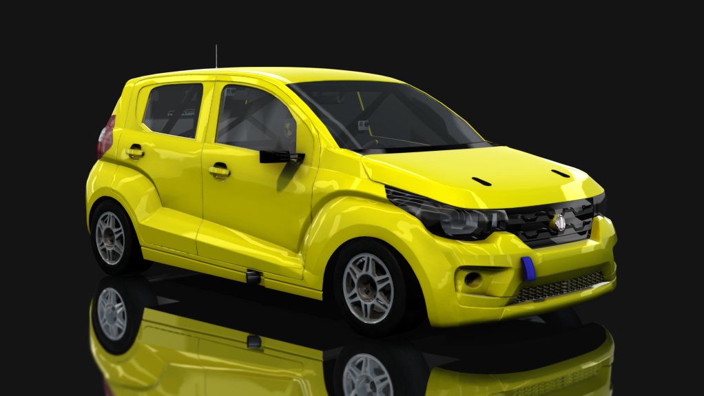 ASM - Fiat Uno Mobi - Interliga Pro Racing, skin Simon Saraleguy