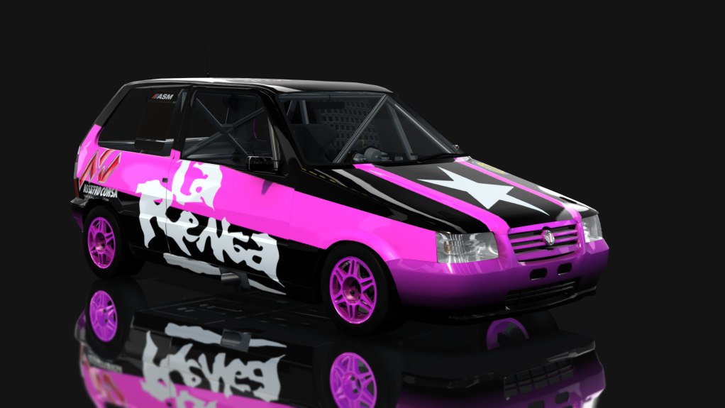 ASM - Fiat Uno Fire - Interliga Pro Racing, skin Eduardo Gonzalez