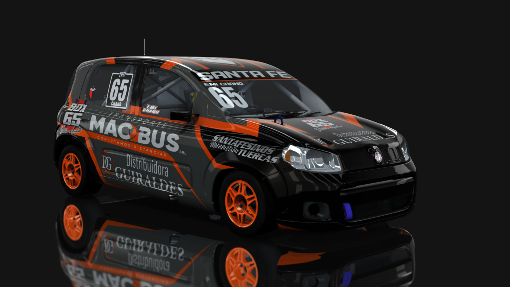 APTP - Fiat Uno Way - Interliga Pro Racing, skin chano