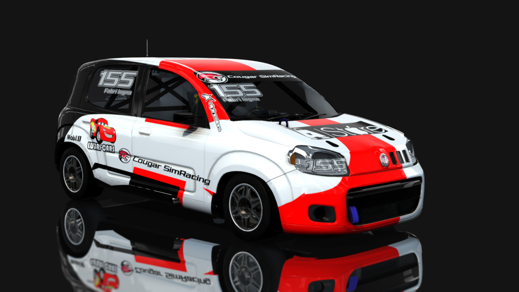 ASM - Fiat Uno Way - Interliga Pro Racing, skin Fabrizio Iogna