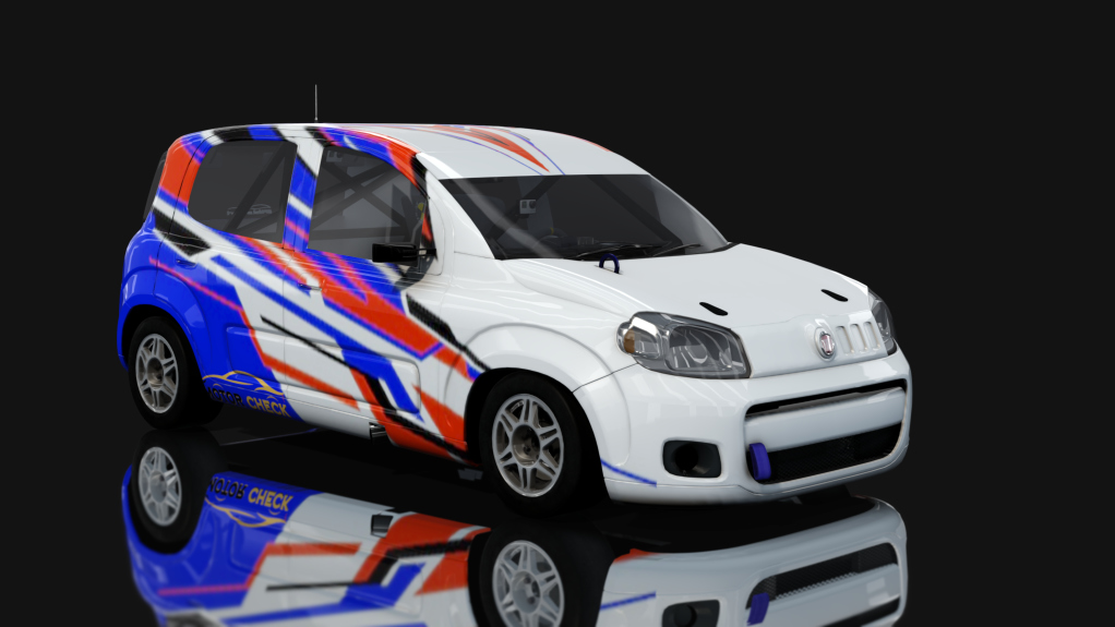 ASM - Fiat Uno Way - Interliga Pro Racing, skin Ian Reidel