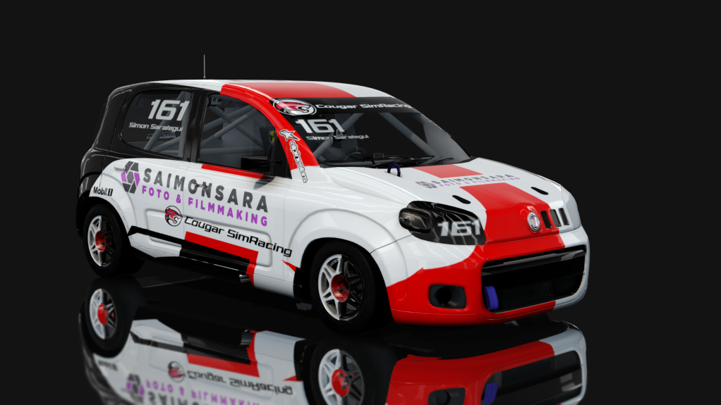 ASM - Fiat Uno Way - Interliga Pro Racing, skin Simon Saraleguy