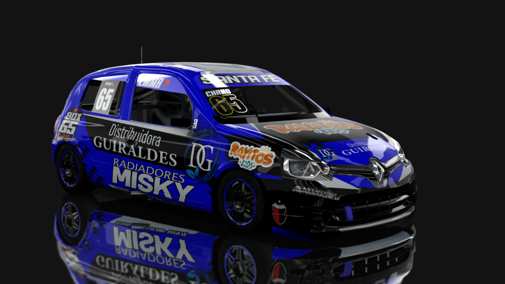Renault Clio - Clase 2 - Zonal Cuyano, skin Emiliano Chano
