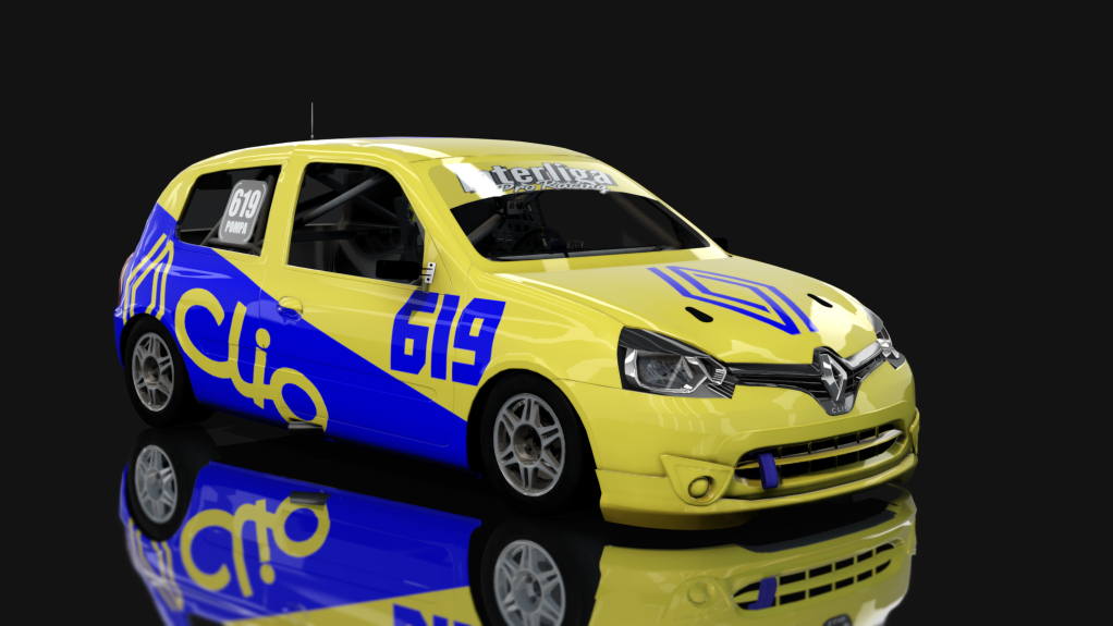 Renault Clio - Clase 2 - Zonal Cuyano, skin Fernando Pompa