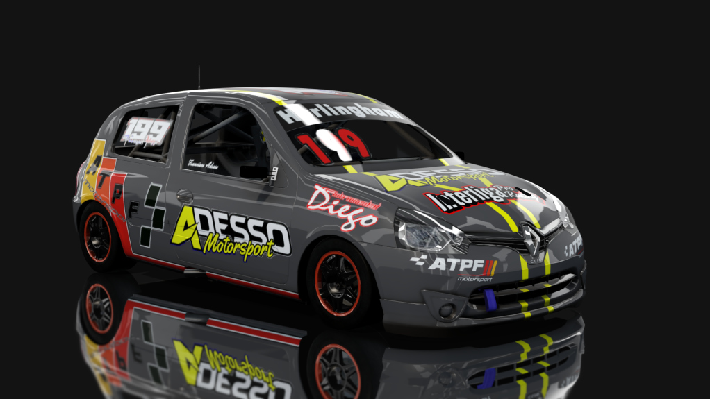 Renault Clio - Clase 2 - Zonal Cuyano, skin Francisco Adesso