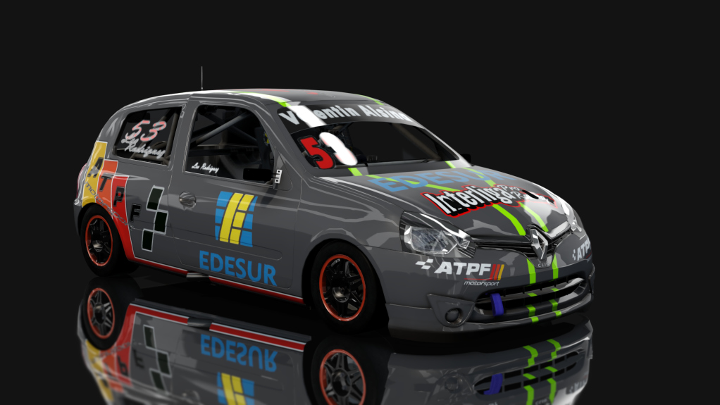 Renault Clio - Clase 2 - Zonal Cuyano, skin Leonardo Rodriguez