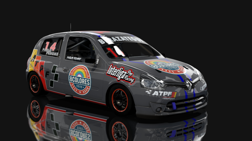 Renault Clio - Clase 2 - Zonal Cuyano, skin Pablo Pedone