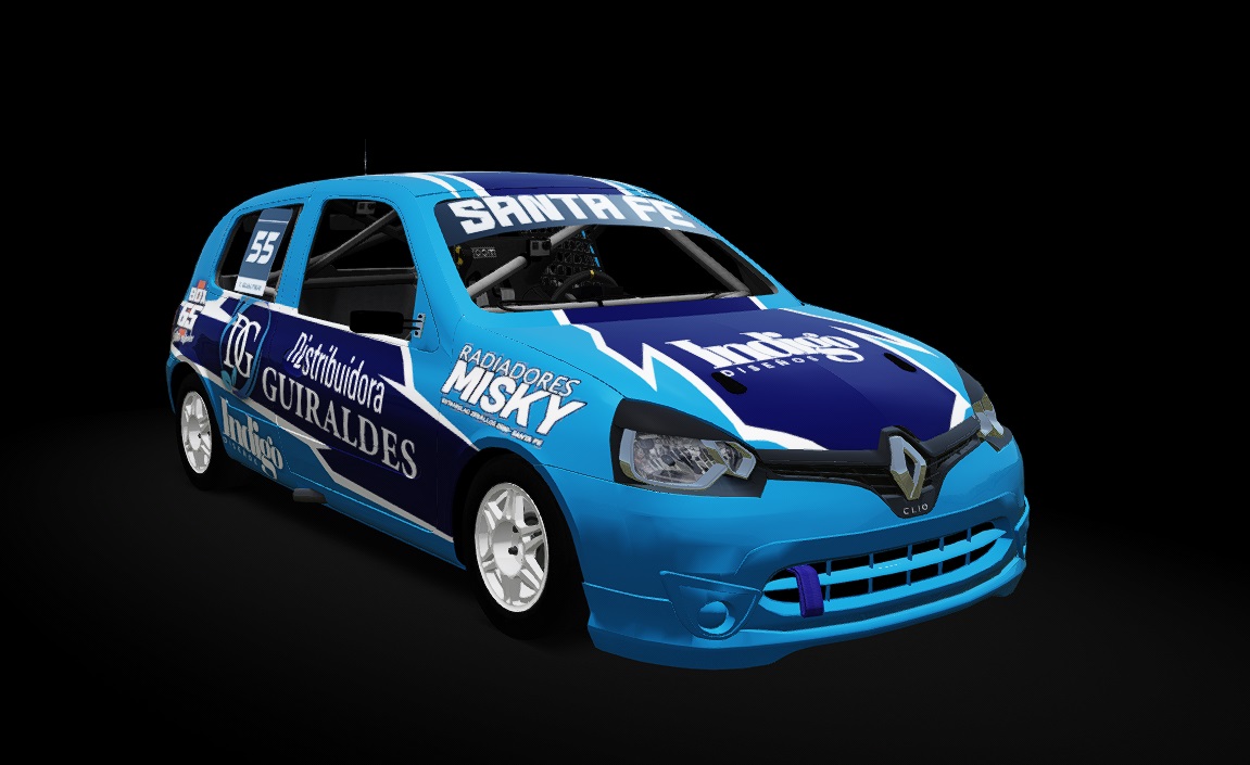 Renault Clio - Clase 2 - Zonal Cuyano, skin Tomas Gualtieri