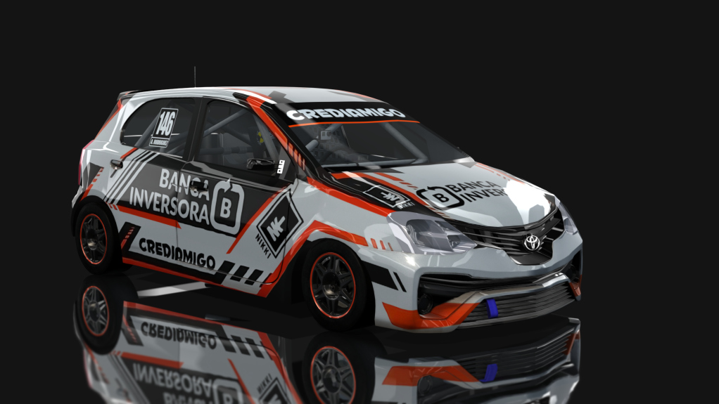 Toyota Etios - Clase 2 - Zonal Cuyano, skin Alejandro Rodriguez