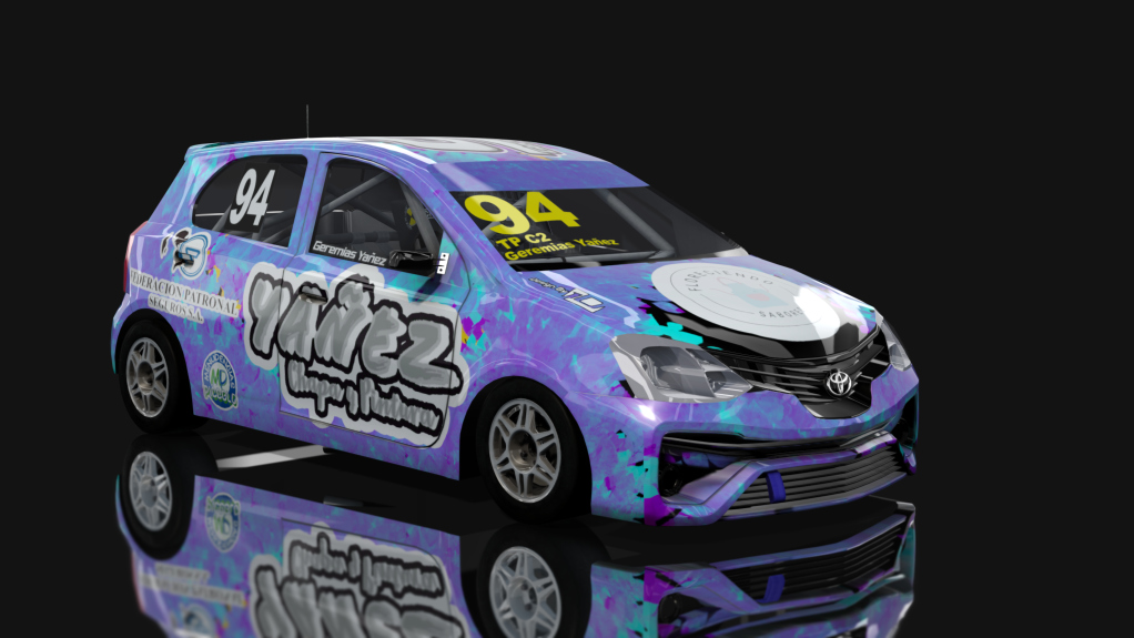 Toyota Etios - Clase 2 - Zonal Cuyano, skin Geremias Yanez
