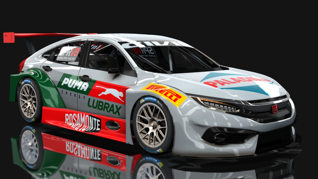 SPRV8 - Honda Civic, skin Generico2