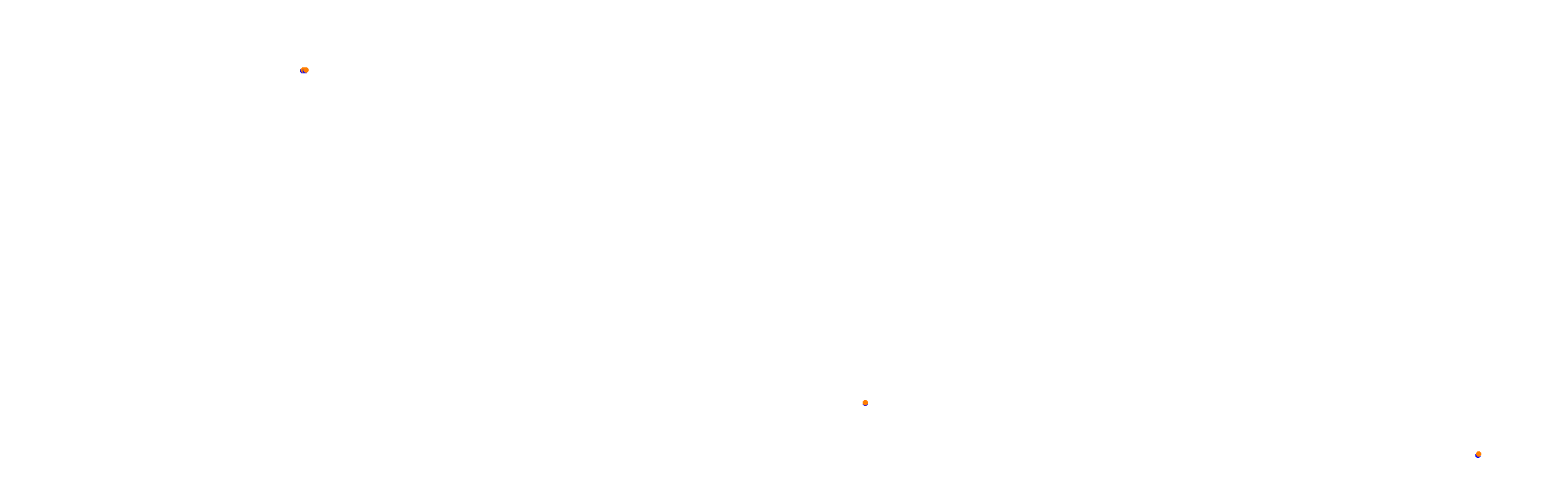 Autodromo de Buenos Aires (Endurance) Circuit No. 12 collisions