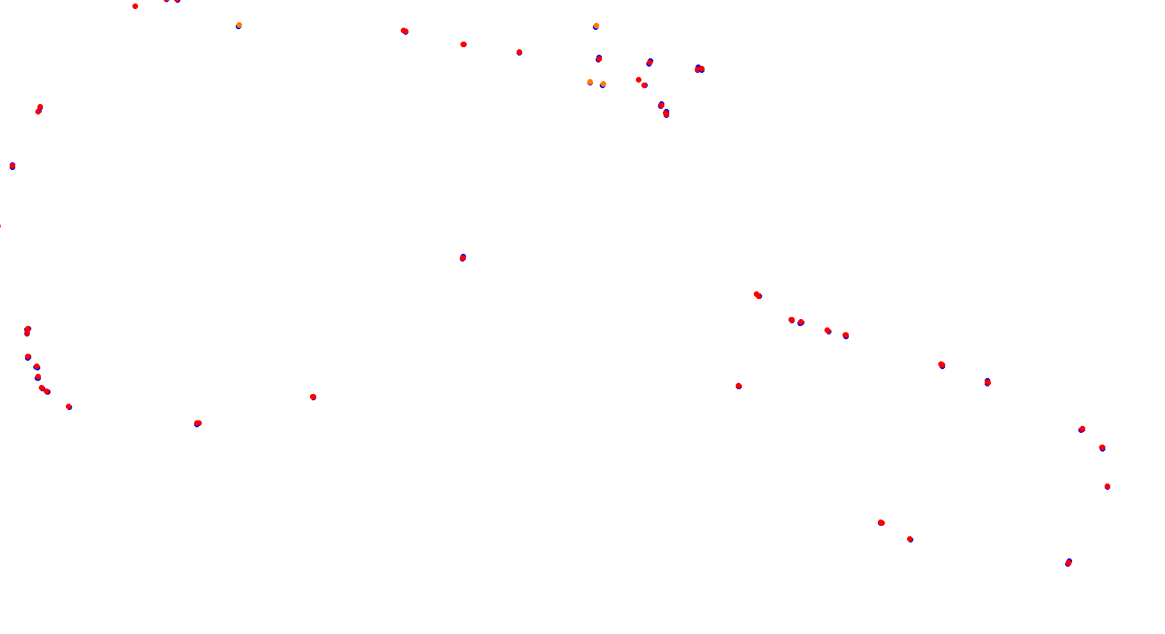 Comodoro Rivadavia - Variante 1 collisions