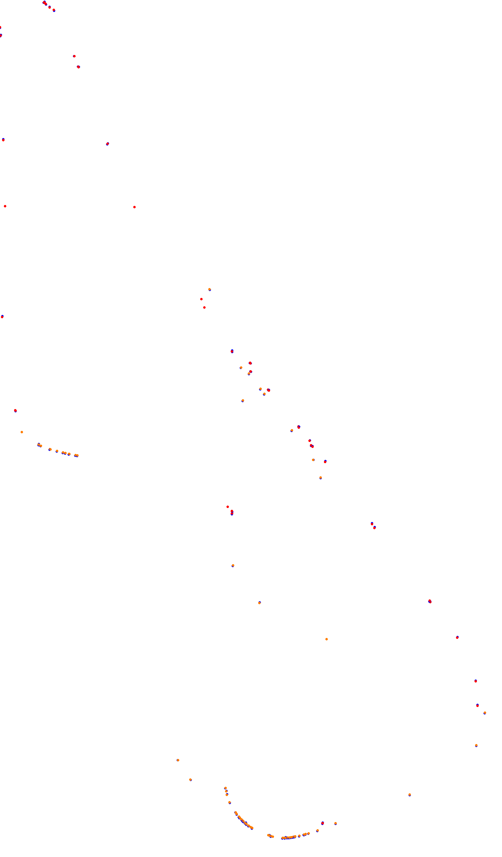 Nueve de Julio, retro collisions